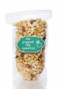 He Popped the Question Engagement Party Popcorn