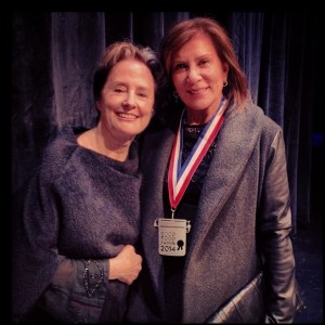 Marcia Nodel with Alice Waters